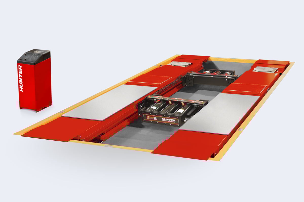 flush mount harsh duty alignment rack