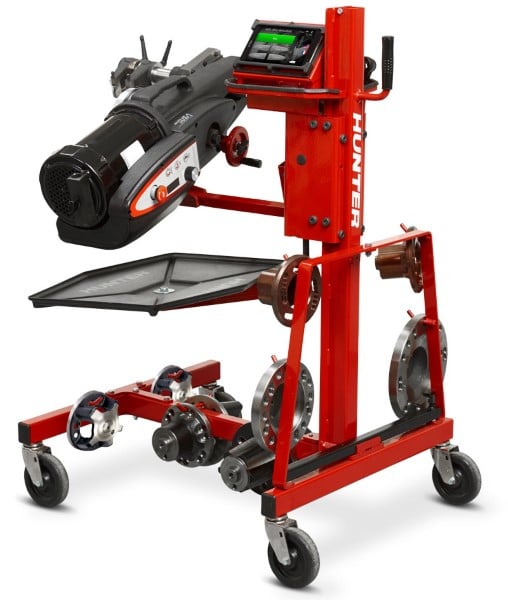 Hunter autocomp elite brake lathe mugshot